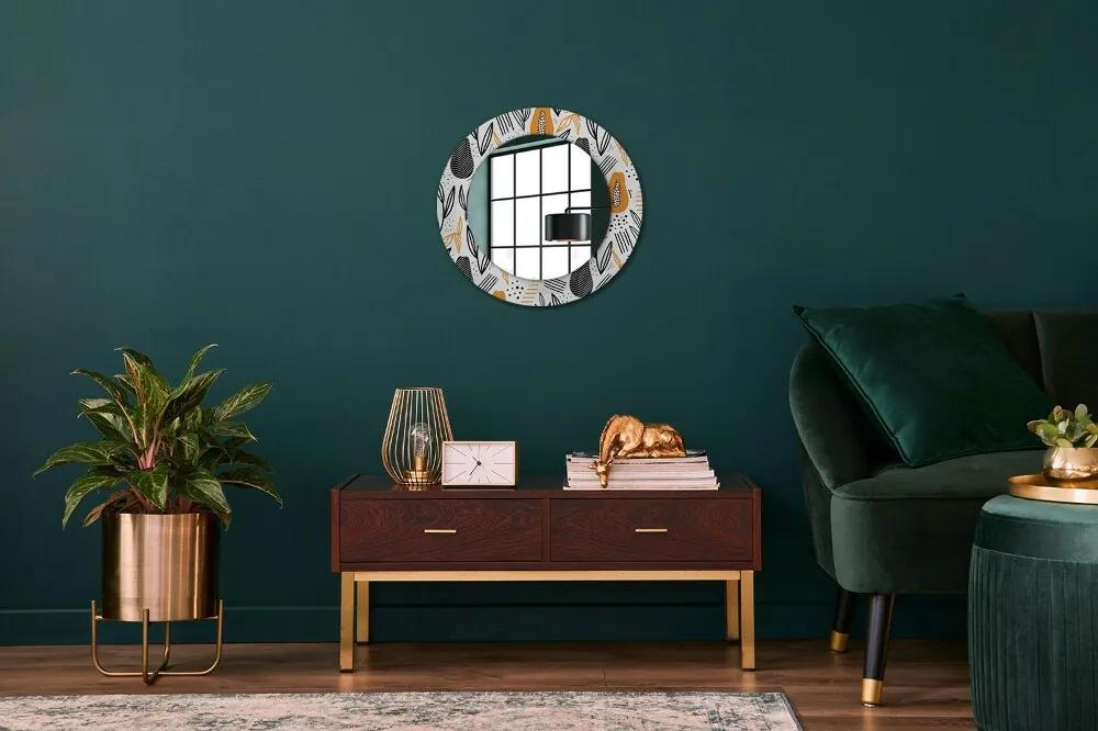 Oglinda cu decor rotunda Model papai