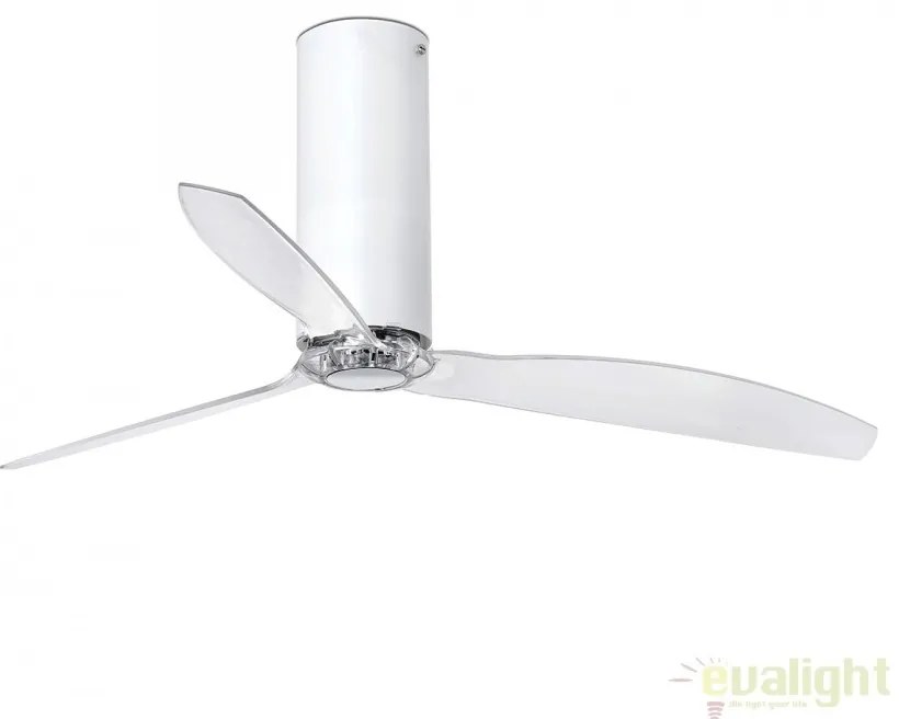 Ventilator cu telecomanda Tube alb mat / transparent 32034