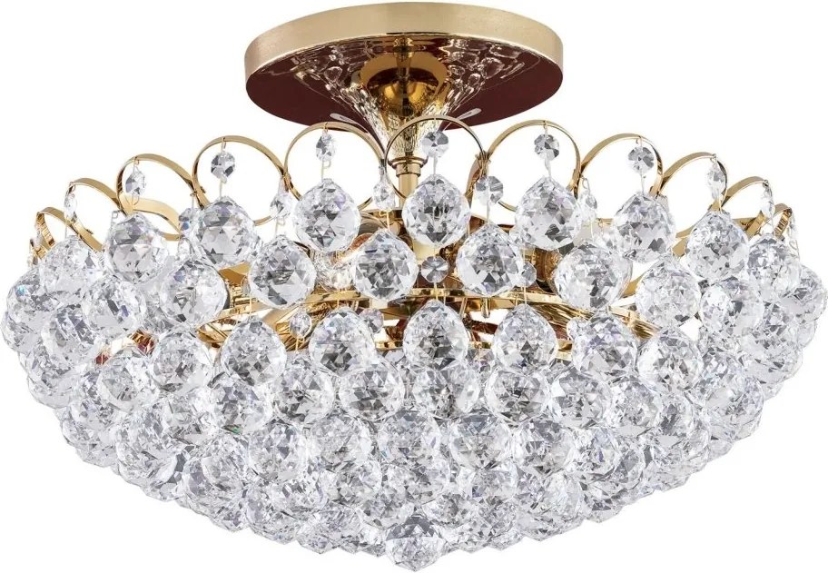 Lustra cristal Asfour, KRISTALL KLASSISCH auriu 55cm