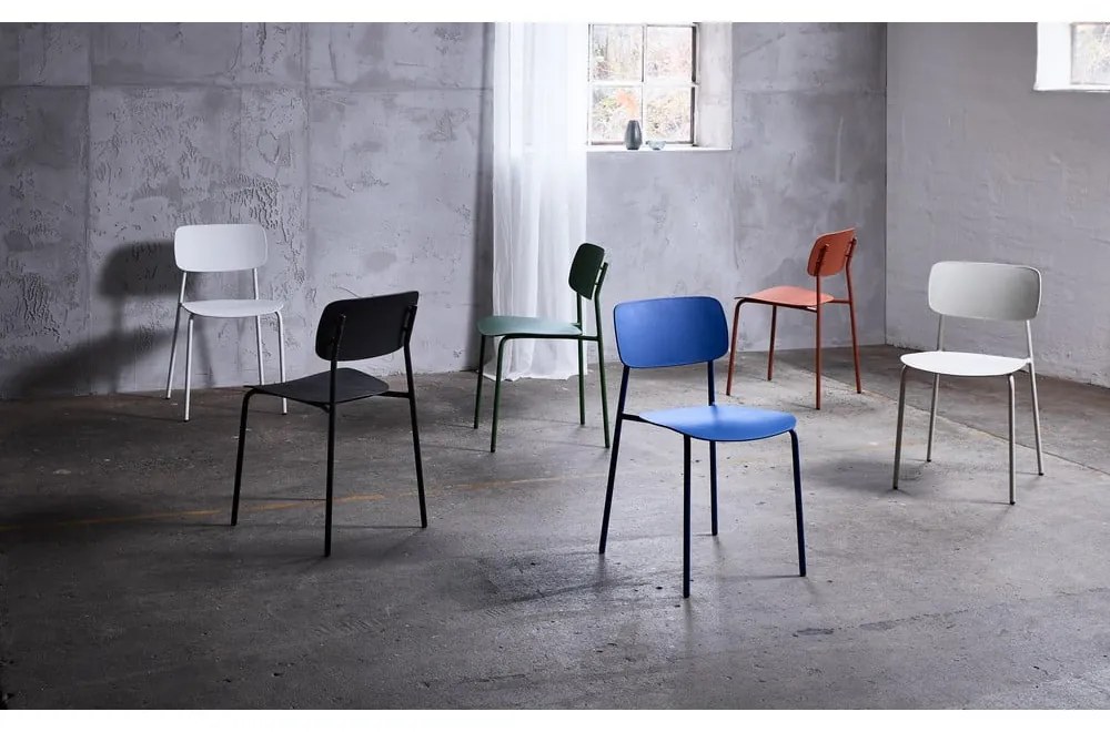 Scaune de dining albe 2 buc. Kirkland – Unique Furniture