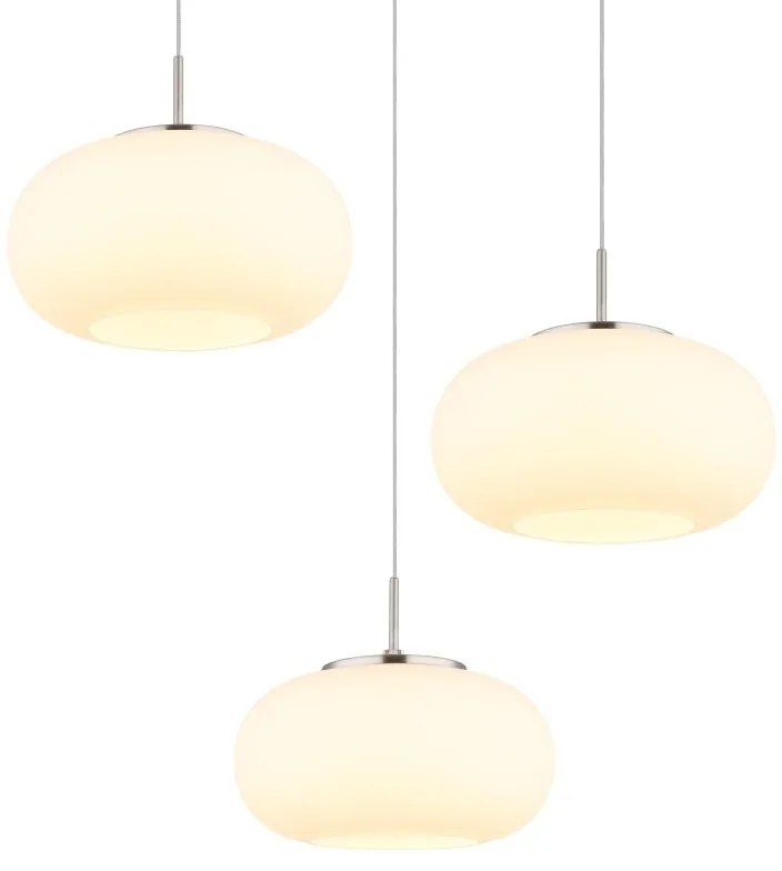 Lustra suspendata cu 3 pendule LED QUINTARA