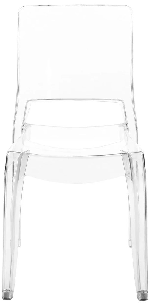 Set 2 buc scaune de sufragerie Werdebra (transparent) . 1076582
