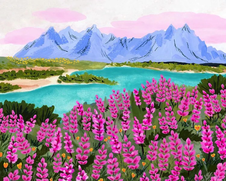 Ilustrație Vestrahorn, Sarah Gesek