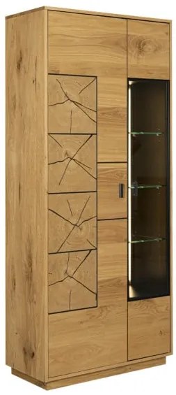 Set Living Urbano Oak, Stejar Rustic Si Negru, 350 Cm