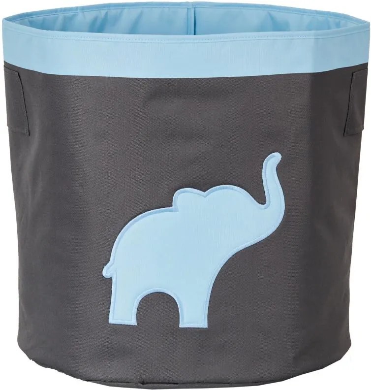 Cos pentru depozitare gri/albastru - Elephant