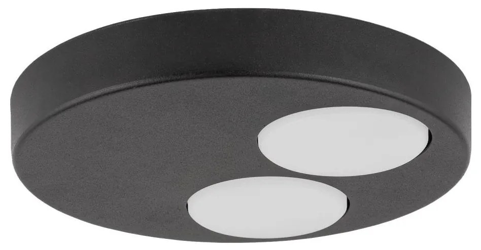 Plafonieră BROS 2xGX53/12W/230V negru