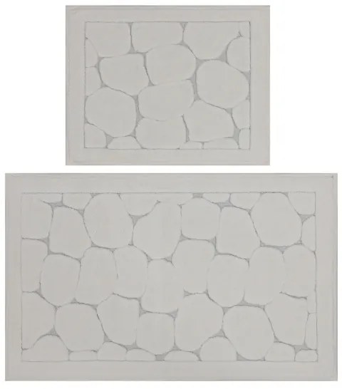 SET 2x covoraș pentru baie LINO 60/100 cm bej