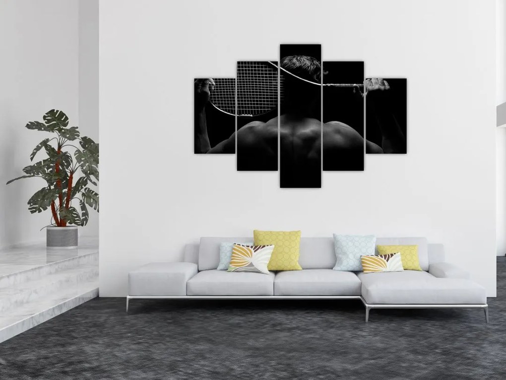 Tablou - Jucătorul de tenis (150x105 cm)