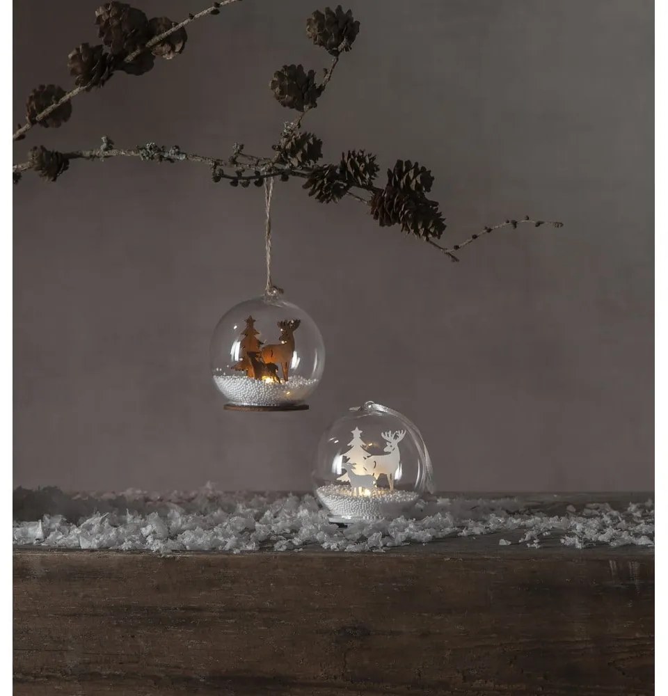 Decorațiune luminoasă de Crăciun ø 8 cm Fauna – Star Trading