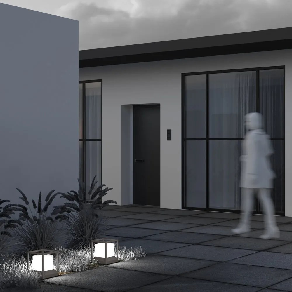 Mini Stalp iluminat exterior IP65 Trim H-25,5cm