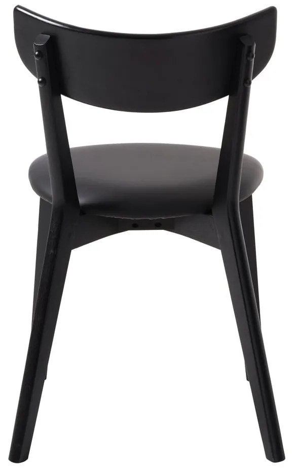 Scaune de dining negre 2 buc. Pero – Unique Furniture
