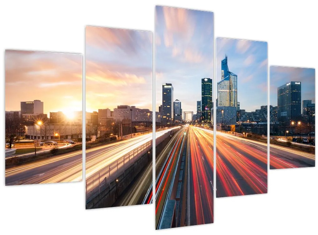 Tablou - Calea marelui oraș (150x105 cm)