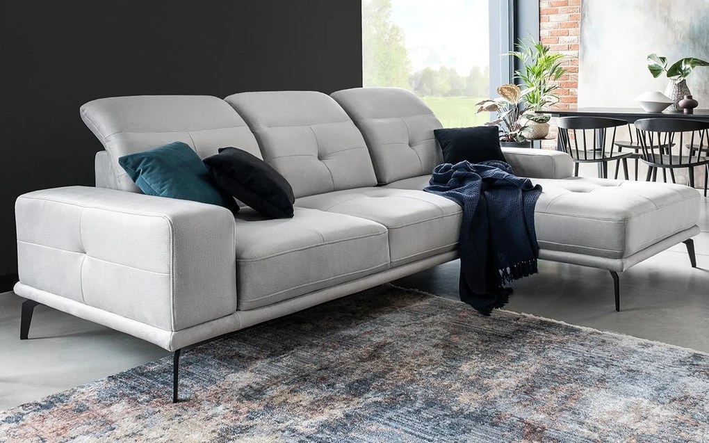 Colțar lemn masiv Fix Bellaire 265x175cm Personalizabil