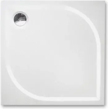 Cadita dus subtire patrata din compozit Roth Aloha-M 80x80