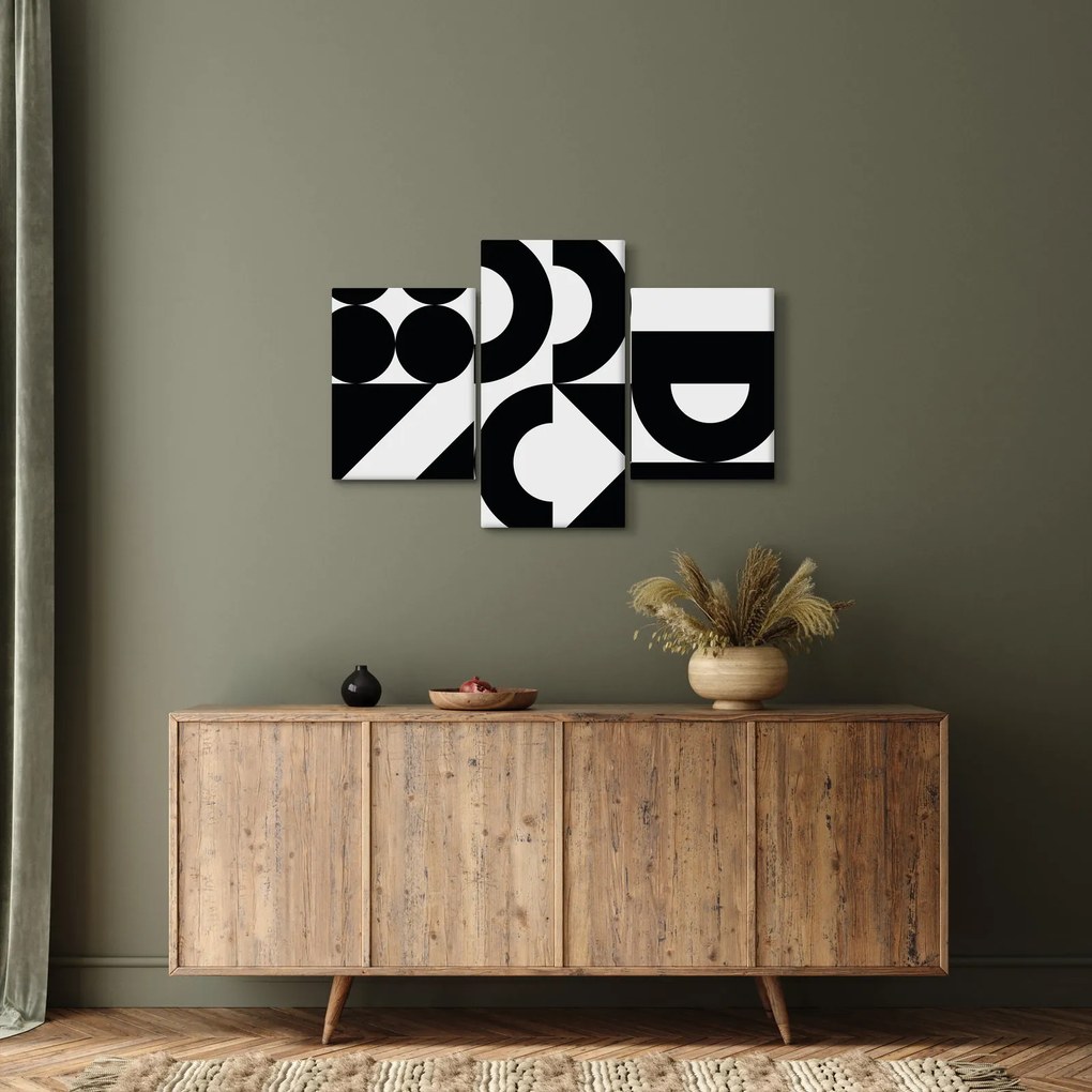 Tablou - Abstracție geometrică N⁰2 (90x60 cm)