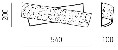 Aplică Gea Luce CAMILLA A M arg CAMILLA 4xE14/28W/230V argintiu