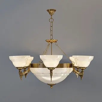 Lustra clasica 6 becuri E14 MARBELLA 85857 Eglo