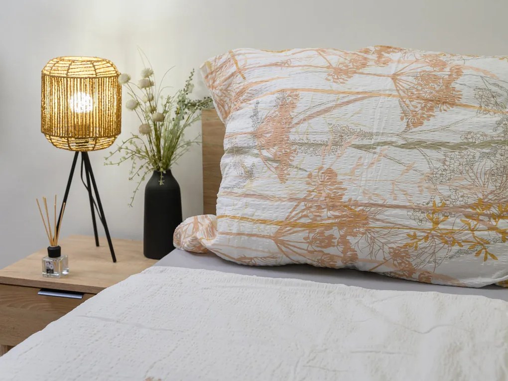 Lenjerie de pat din bumbac Renforcé CARAWAY crem Dimensiune lenjerie de pat: 70 x 90 cm | 140 x 200 cm