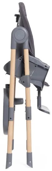 Scaun de masă pentru copii Chicco Polly Essential gri