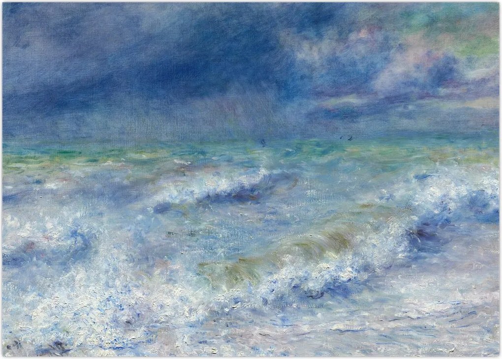 Tablou - Pierre-Auguste Renoir, Seascape, reproducere (70x50 cm)