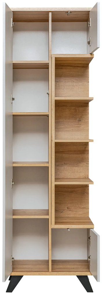 Mobilier living Betsy 20 RVPG BA (gri perlă + stejar riviera). 1024056