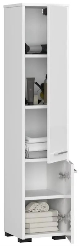 Supermobel Dulap de baie FIN 2D, 30x140x30, alb