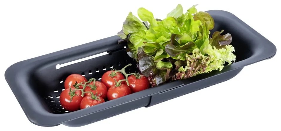 Strecurătoare din plastic Black Outdoor Kitchen Sivo – Wenko