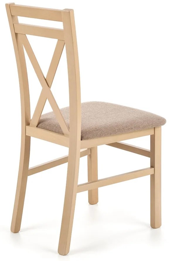 Scaun de bucaterie Darius, gri/alb