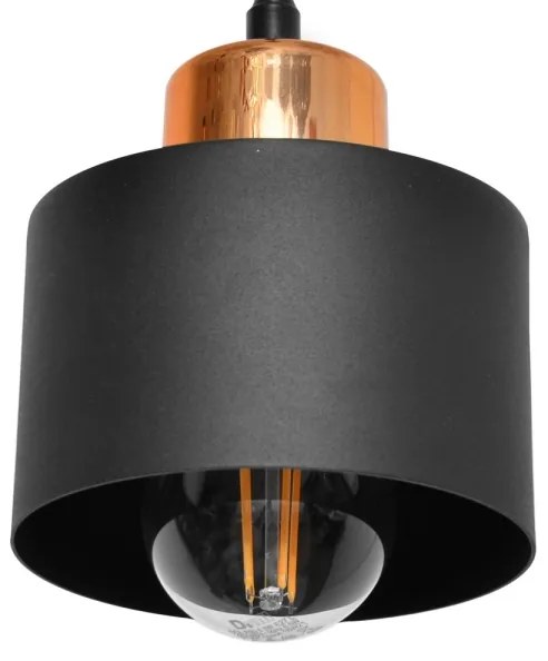 Lustră pe cablu EDISON 1xE27/15W/230V