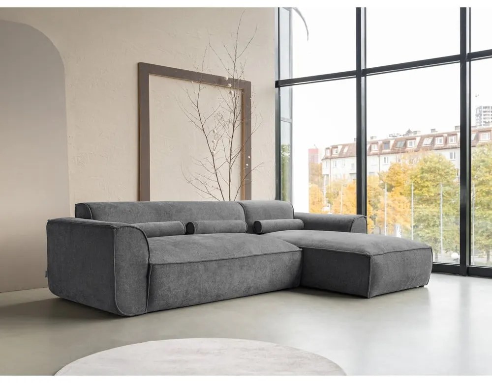 Colțar gri (cu colț pe partea dreaptă) Flex Felix – Miuform