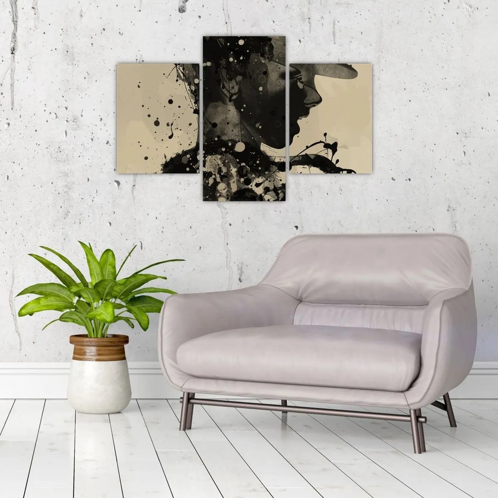 Tablou - Femeie de jazz (90x60 cm)