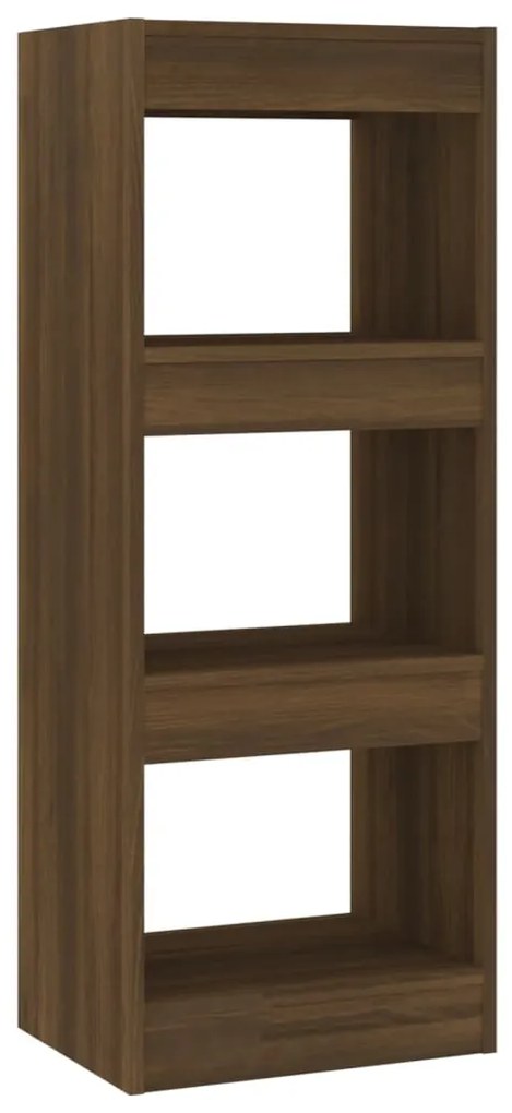 813589 vidaXL Bibliotecă/Separator cameră, stejar maro, 40x30x103 cm, PAL