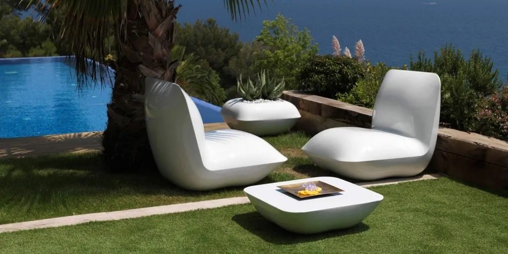 Fotoliu-taburet design modern, exterior, interior, PILLOW OTTOMAN 55003 Vondom
