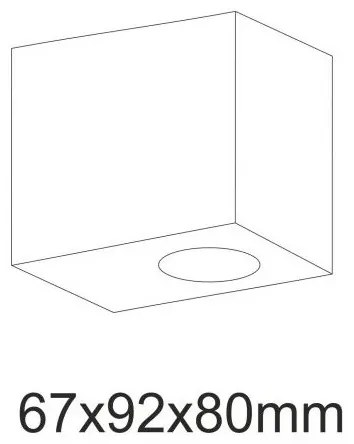 Aplică spot exterior BOSTON 1xGU10/35W/230V IP44