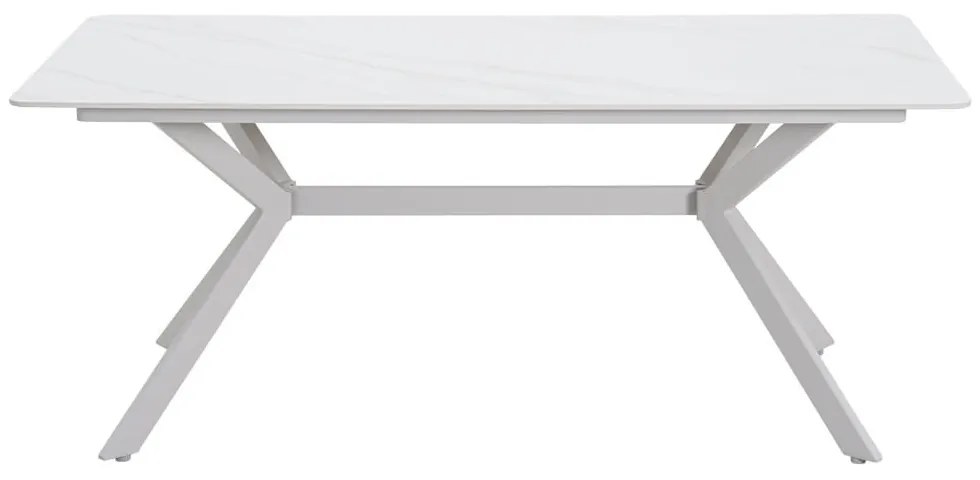 Masă de grădină Ballena cu blat de sticlă