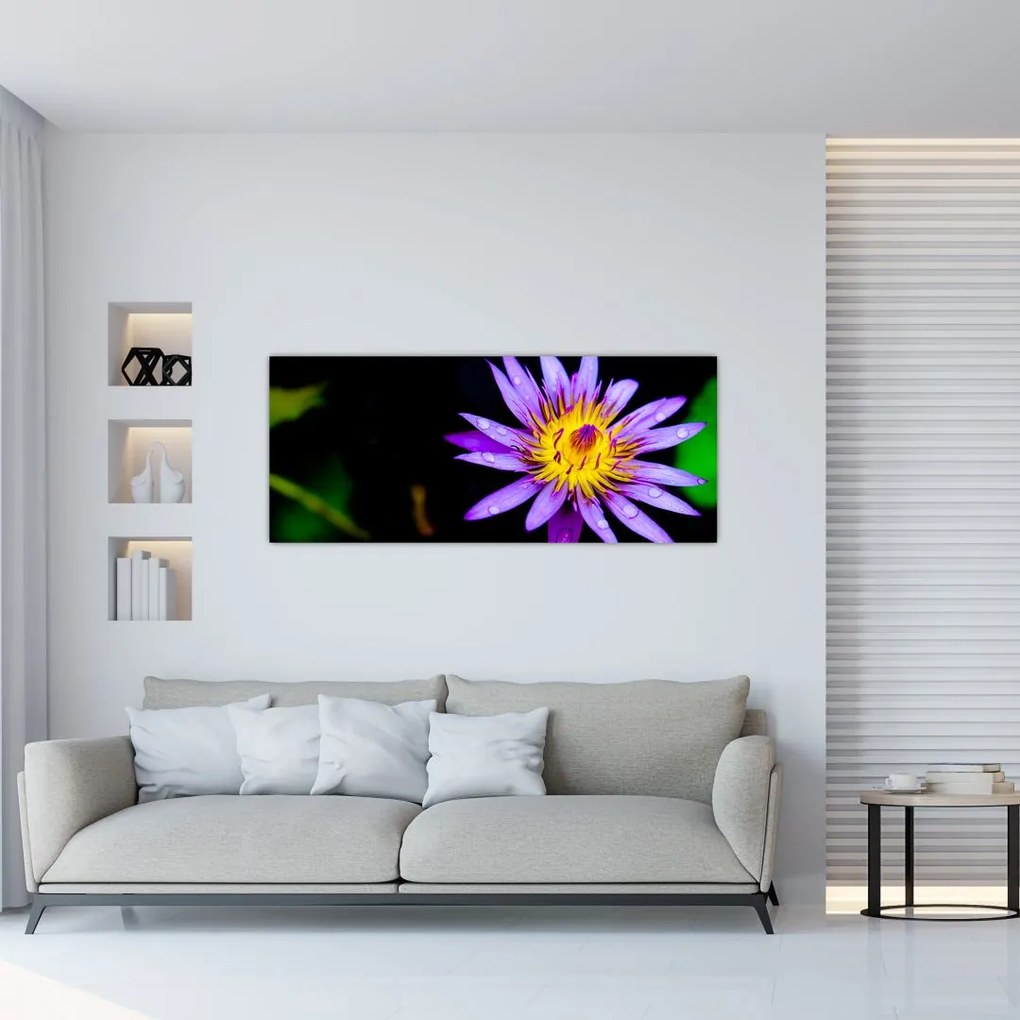 Tablou cu floare (120x50 cm)
