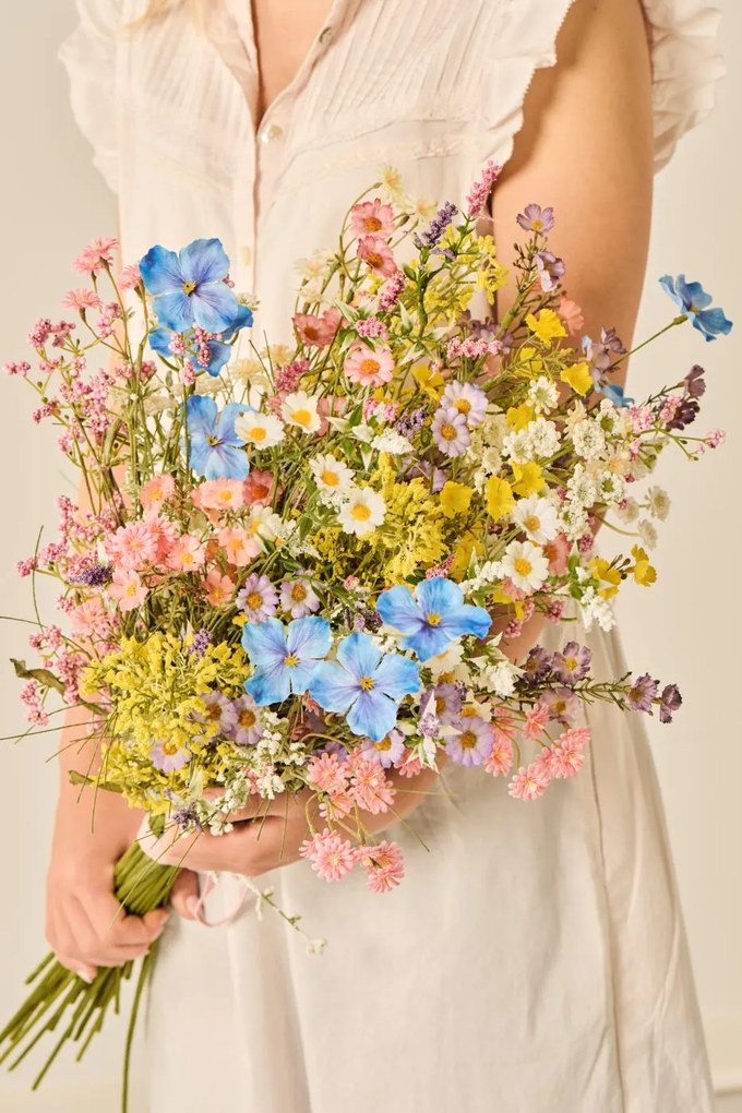 Flori artificiale nuante galbene 75 cm