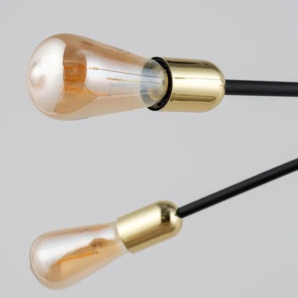 Lustră pe cablu HELIX 4xE27/15W/230V