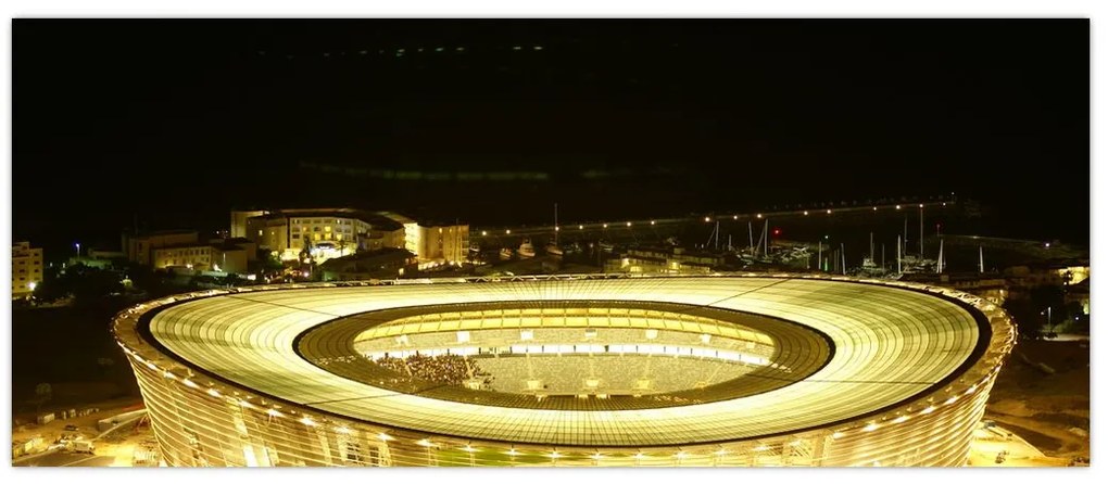 Tablou - stadion de fotbal (120x50 cm)