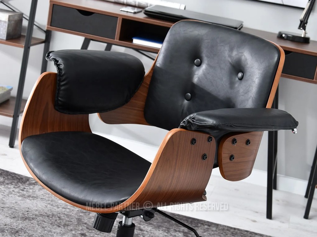 Scaun Duckie (nuc închis + negru). 1109914