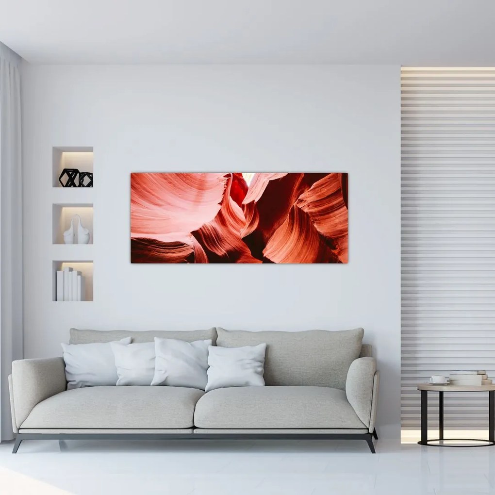 Tablou - Roci roșii (120x50 cm)
