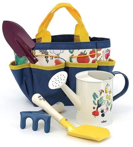Geantă de grădină cu unelte și stropitoare Vilac