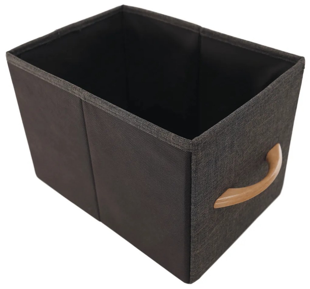 Comodă cu sertare din material textil HAZEL TIP 3,maro, XL