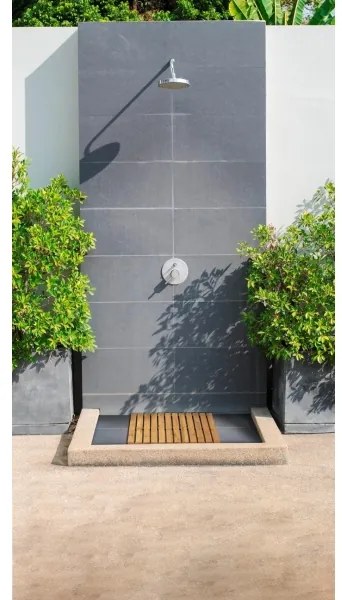 WENKO 24610100 - Covoraș BAMBUSA, 50 x 50 cm, maro