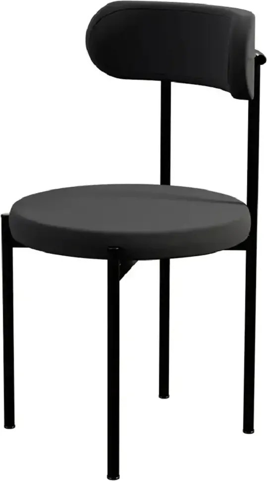 Scaun Onita, metal, negru