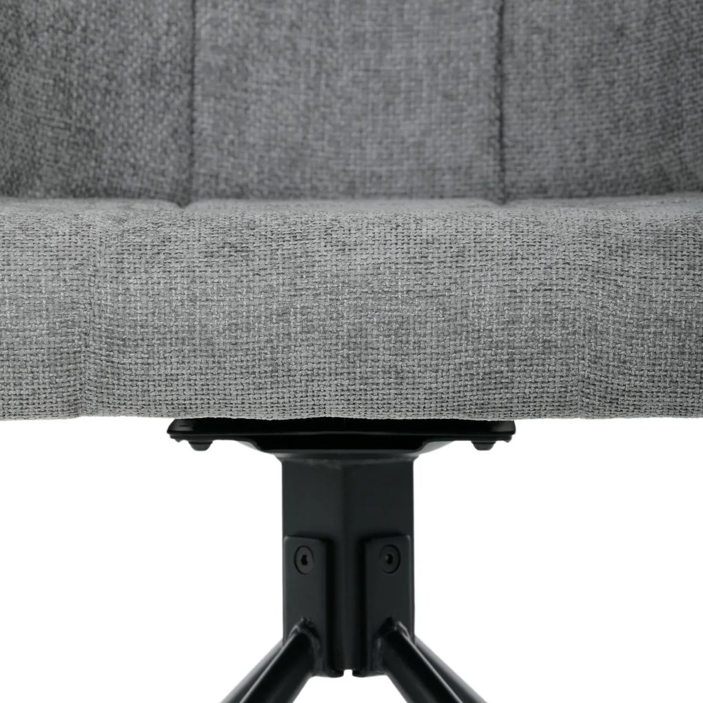 Set de scaune de sufragerie cu mecanism deîntoarcere DCH-T1122 GREY2, 2 buc.