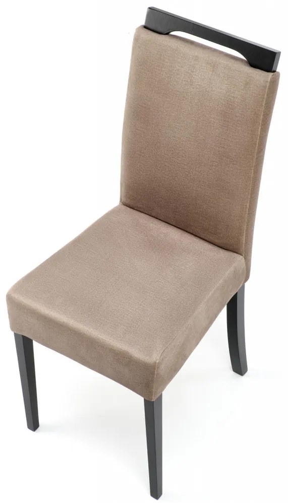 Scaun Clarion 2 velvet bej/negru Monolith 09