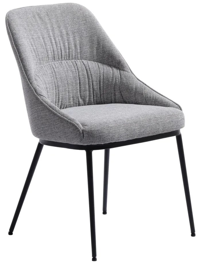 Scaune de dining gri 2 buc. Meridian – Unique Furniture