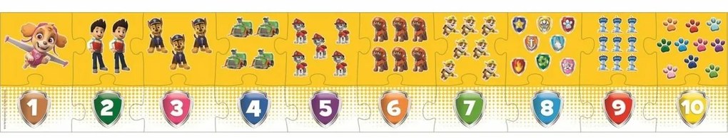 Puzzle educațional Trefl Numere Paw Patrol , 20piese