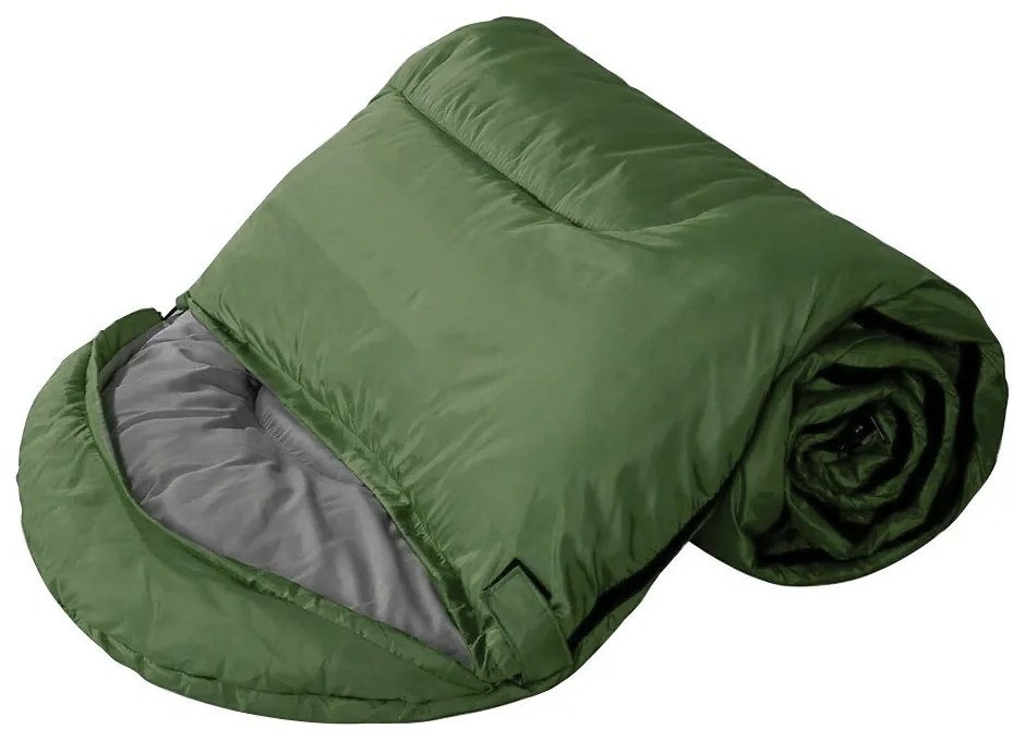 Sac de dormit, verde